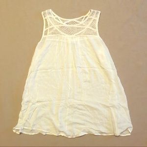 New Liz Lange Large Cream Tank Top